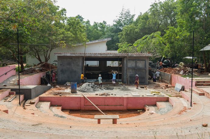 January 2019 - Upgrade of the Kalabhumi amphitheatre